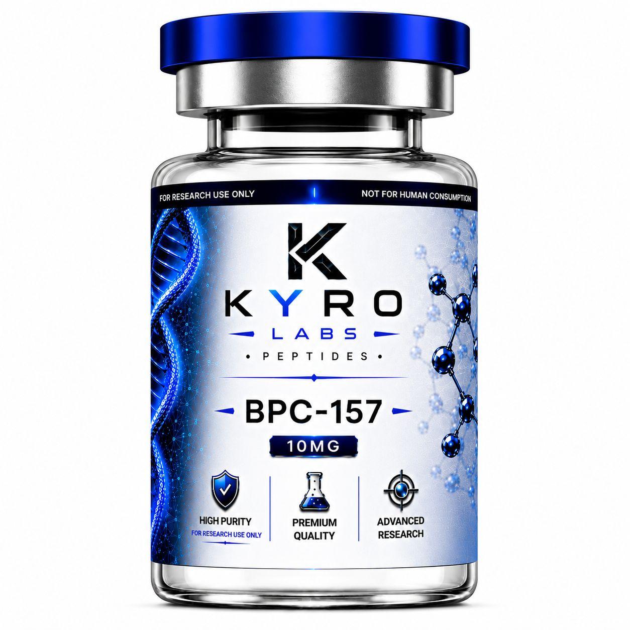 BPC-157 10mg vial, KyroLabs Peptides